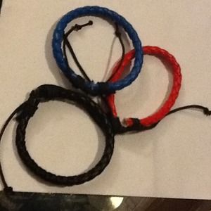 Red, black, and blue bracelet!!!!!