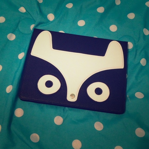 Black & White Fox iPad 2 Case