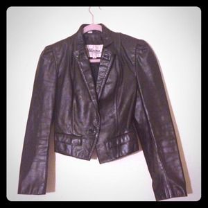 Genuine Vintage Wilson's Black Leather Jacket