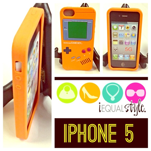 "Game Girl! Or Boy. Whatever." Case in Orange.
