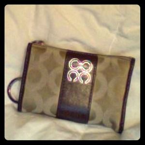 Authentic Coach credit card wallet