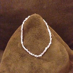 Sea shell necklace.
