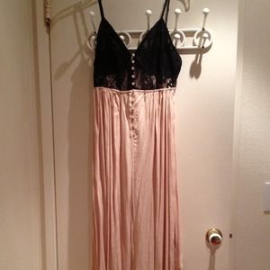 Beautiful long dress.