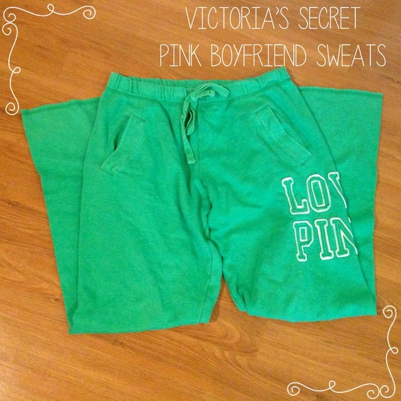 Victoria's Secret Pink Boyfriend Sweats