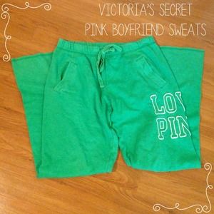 Victoria's Secret Pink Boyfriend Sweats