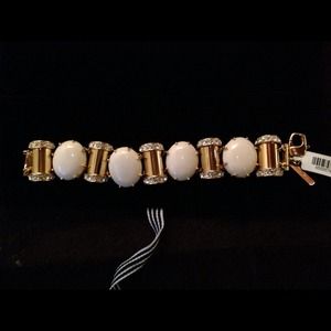 New with tags Lele Sadoughi Hieroglyphics Bracelet
