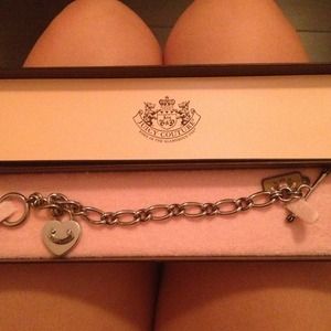 Silver chain bracelet