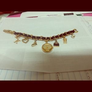 Anne Klein charm watch.