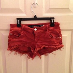 Brandy Melville Rusty Orange Shorts