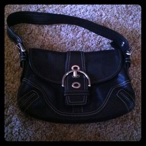 Coach leather bag