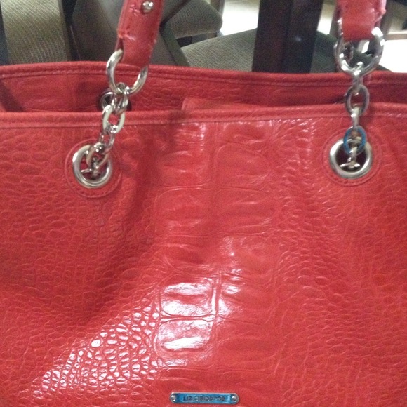 💋Reduced💋Liz Claiborne purse! Orange/deep coral.