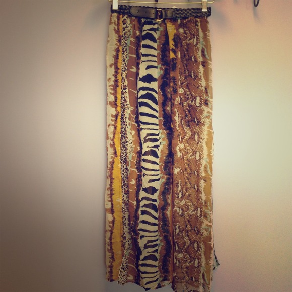 Maxi Fun Animal prints with belt