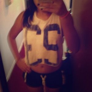 Urban outfitters peach crop top . 23.