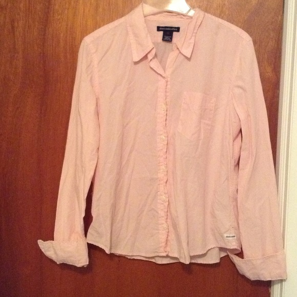 Pink Pinstripe Dress Shirt - Picture 1 of 1