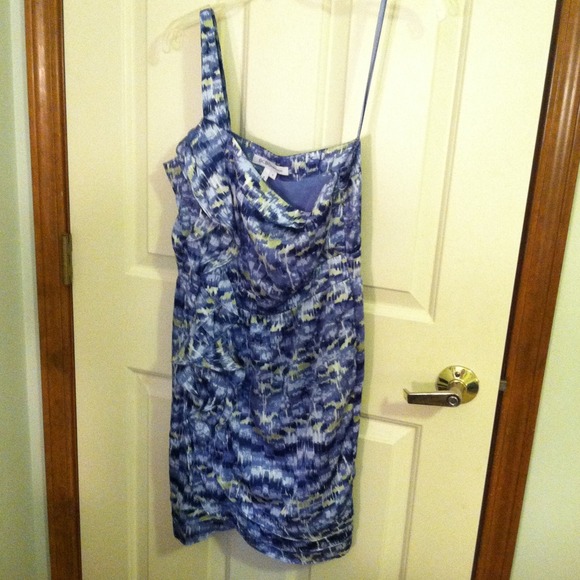BCBG One Shoulder Dress