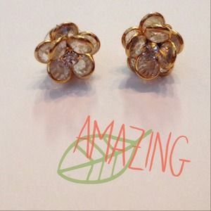 Flower earrings
