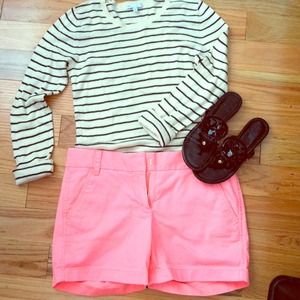 Bright coral chinos from J crew :)