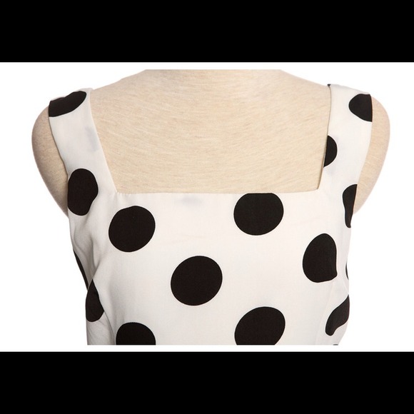 Final ♥️ black dots white bubbledress see through - Picture 4 of 4