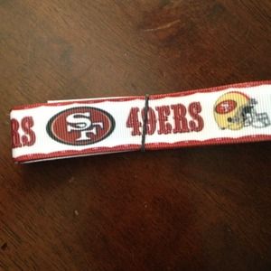 49ers Ribbon 1"
