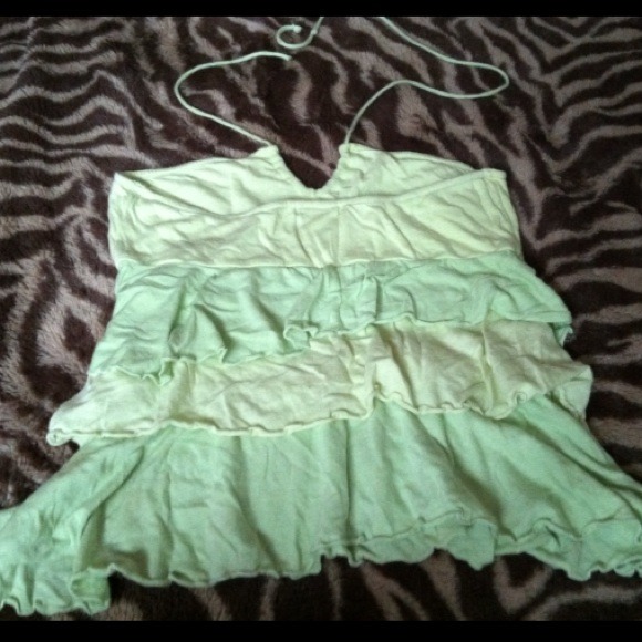 LAYERD RUFFLE TUBE TOP - Picture 2 of 2