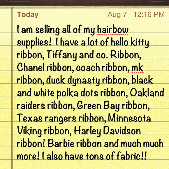 Wholesale ribbon sold!!!