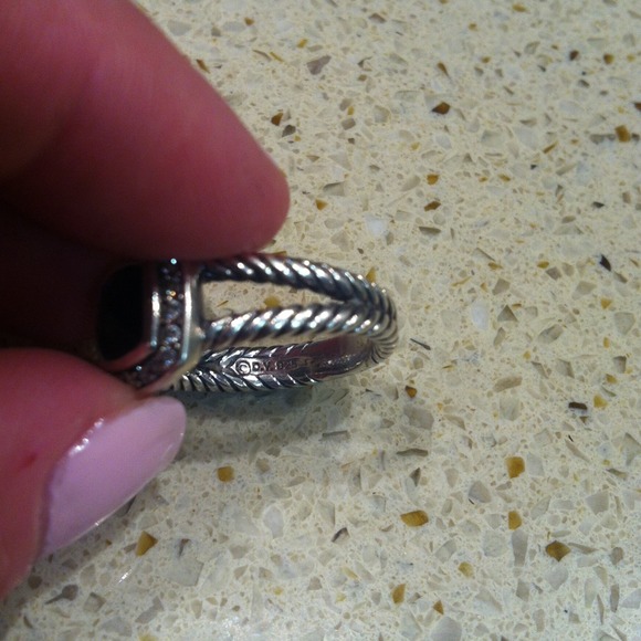 ❌SOLD❌ David Yurman black onyx petite Albion ring - Picture 4 of 4