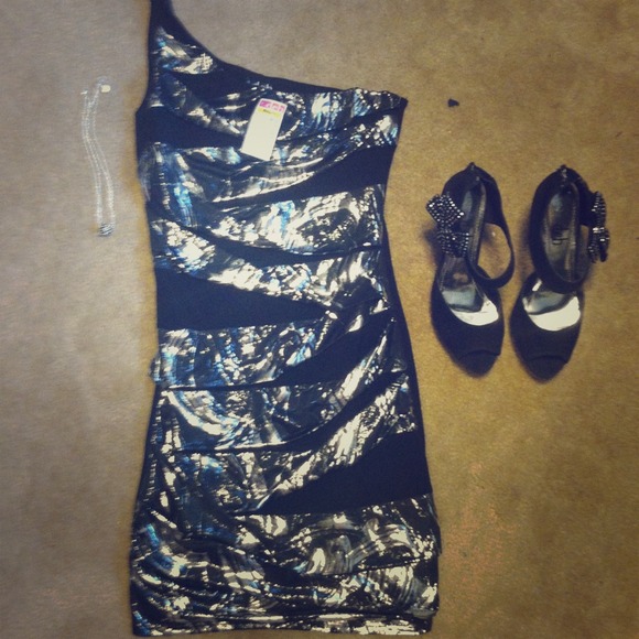 Brand new Deb homecoming dress.