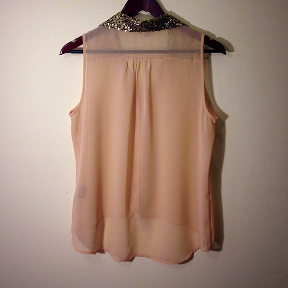 🎉🎉Host Pick🎉🎉Charlotte Russe sequin blouse - Picture 2 of 4