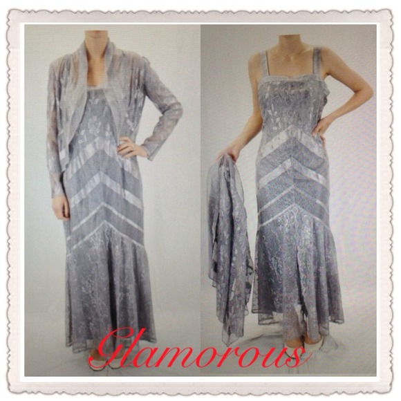 Damianou Dresses & Skirts - 🎉HP🎉   Damianou Lace Dress & Jacket❤Great Deal❤️