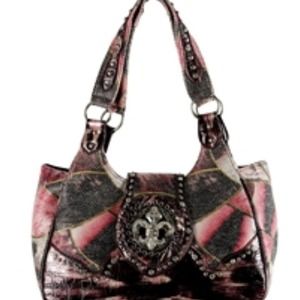 Fleur De Lis Purse/Handbag