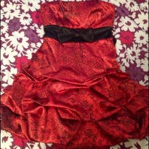 Paisley tiered dress, perfect for prom etc