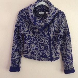 Moto Style Sweater Jacket from Anthropologie!