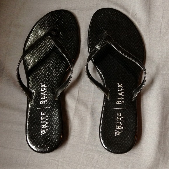White House Black Market flip flops
