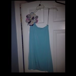 One shoulder Judith march dress