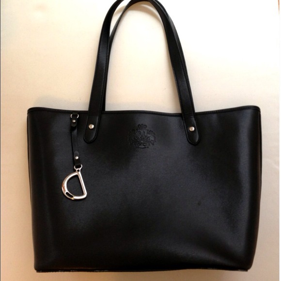 Black large Ralph lauren tote