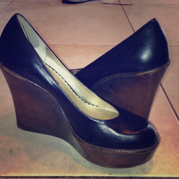 Jessica Simpson Platform Wedge Maryjanes
