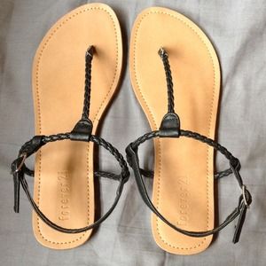 Forever 21 Braided Sandals