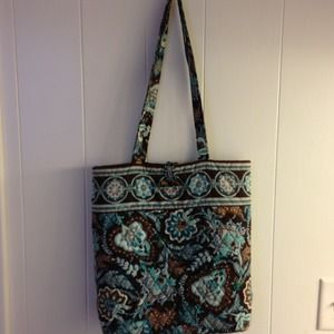 Vera Bradley Tote Java Blue *Retired*