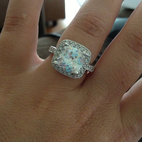 Stunning CZ ring. Lia Sophia $45 with pp!!