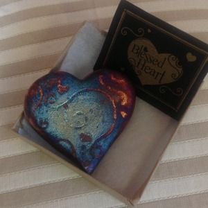 New, Blessed Heart paper weight