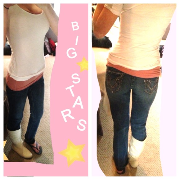 ♥SOLD ONLINE 💯 Designer Big Star jeans - Picture 4 of 4