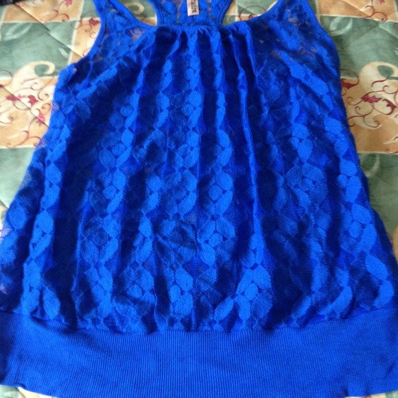 Lacy tank top