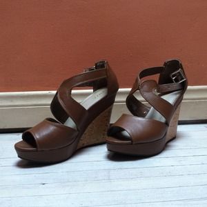 Sbicca brown wedge size 9w  $25