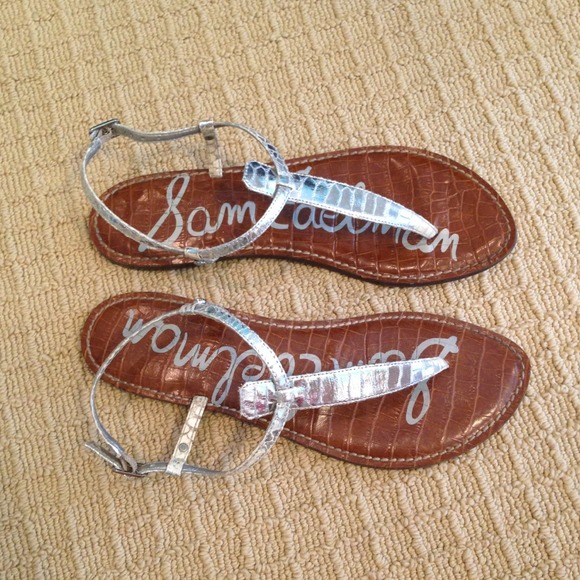 Sam Edelman silver Gigi Sandals Size 10