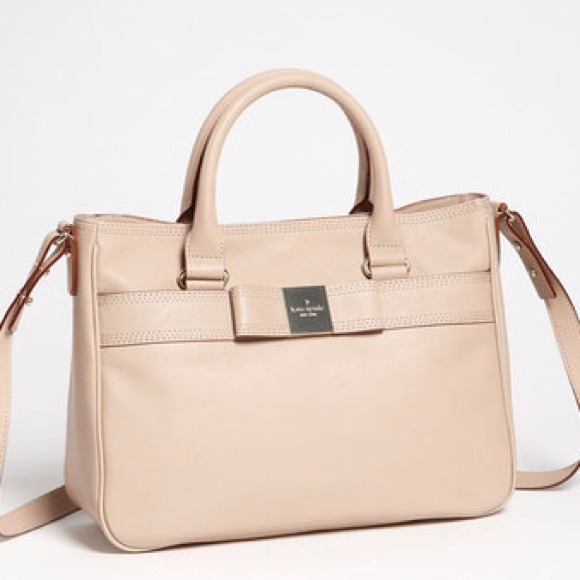 kate spade Handbags - Kate Spade Beige Satchel