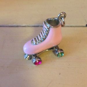 ⛔ reserved ⛔Vintage Roller-skate charm