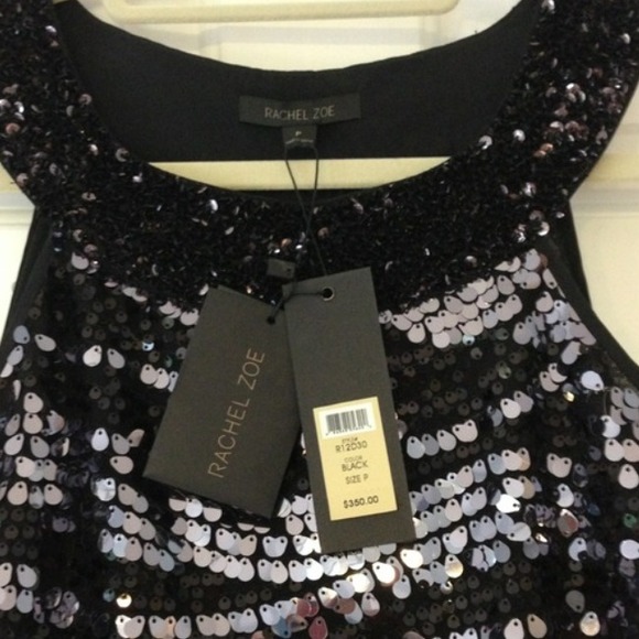 💥FINAL SALE💥 RACHEL ZOE sequins dress - Picture 3 of 4