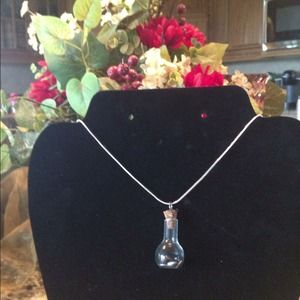 Oreos in a bottle necklace