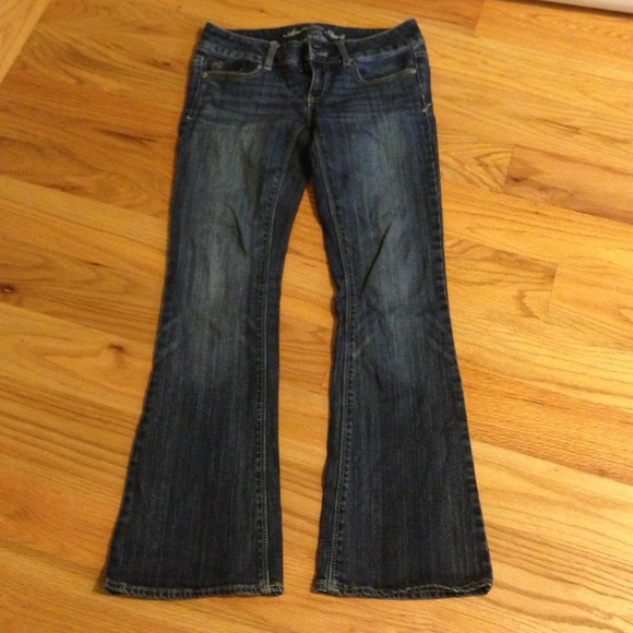 Dark blue denim American eagle