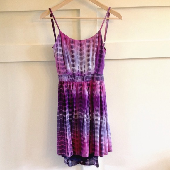cotton candy Dresses & Skirts - ⛔️BUNDLED⛔️ COTTONCANDY purple tiedye apron dress
